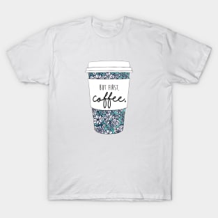 Floral Coffee T-Shirt